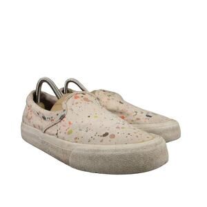 Madewell Shoes Womens 8.5 Sneaker Sidewalk Slip On Paint Splatter Comfort Casual